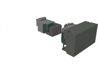 Helios Building Global CyberSoft 3D Model preview