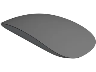 F19 Apple Magic Mouse 3D Model preview