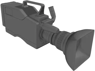 Video Camera 3D Model preview