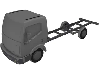 Nissan Cabstar 3D Model preview