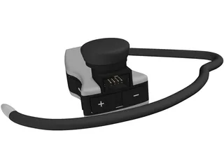 Ear Piece 3D Model preview