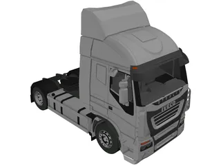 Iveco Stralis AS 440 (2007) 3D Model preview