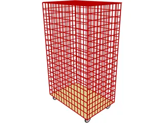Roller Cage 3D Model preview