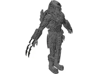 Predator 3D Model preview