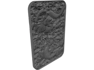 Wall Statue 3D Model preview