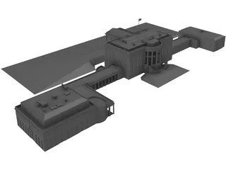 White House 3D Model preview