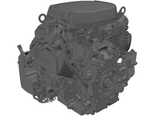 Honda GX690 Engine 3D Model preview