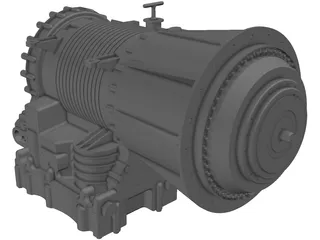 Allison Transmission 3200 3D Model preview