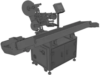 Conveyor Page 3D Model preview