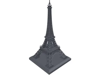 Eiffel Tower 3D Model preview