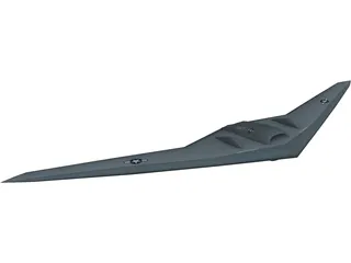 Lockheed Martin RQ-170 Sentinel 3D Model preview