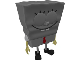 Sponge Bob 3D Model preview