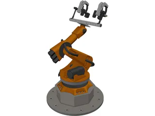Kuka KR750 3D Model preview