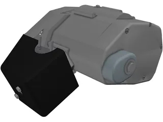 Tomos APN 6 Engine 3D Model preview