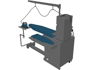 Ironing Board 3D Model preview