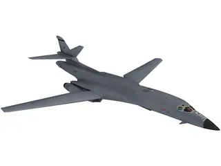 Rockwell B-1 Lancer 3D Model preview
