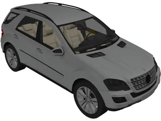 Mercedes-Benz ML500 3D Model preview