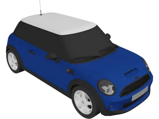 Mini Cooper S 3D Model preview