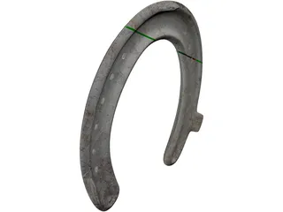 Horse Shoe 3D Model preview