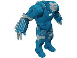 Ironman Mark 38 Igor 3D Model preview
