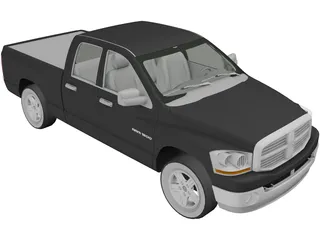 Dodge Ram 1500 (2007) 3D Model preview