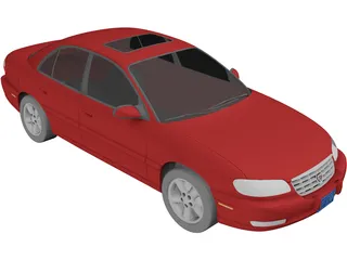 Cadillac Catera 3D Model preview
