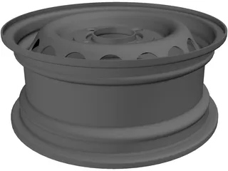 Maruti 800 Rim 3D Model preview