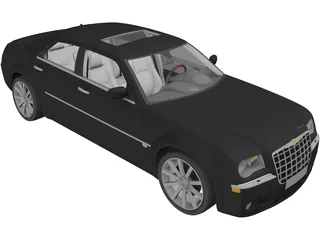 Chrysler 300C SRT8 (2005) 3D Model preview