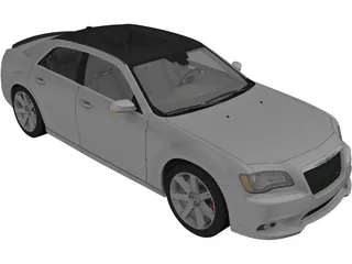 Chrysler 300C SRT8 (2012) 3D Model preview