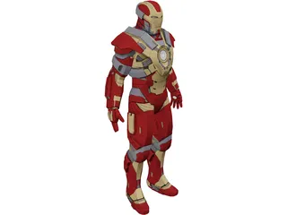 Iron Man Heartbreaker 3D Model preview