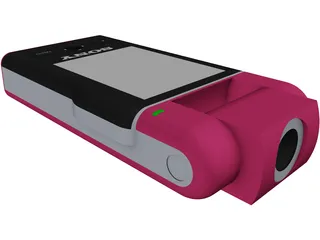 Sony Bloggie MHS-PM5k 3D Model preview
