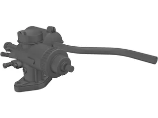 Jikov Czech Carburetor 3D Model preview