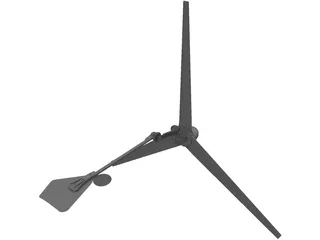 Persis Wind Turbine PWT 2613 3D Model preview