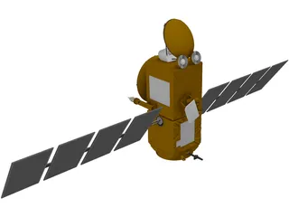 Jason-1 Satellite 3D Model preview