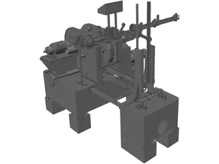 Sandwich End Cutting Tool 3D Model preview