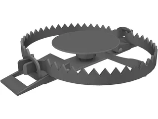 Steel Trap 3D Model preview