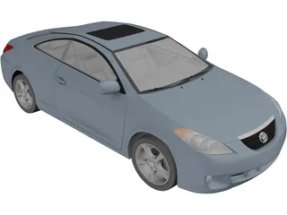 Toyota Camry Solara Coupe (2006) 3D Model preview