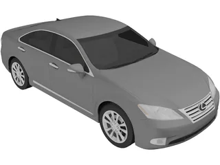 Lexus ES350 (2008) 3D Model preview