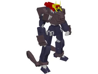 Burai Zero Custom 3D Model preview