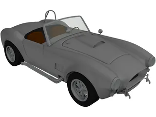 Shelby Cobra 3D Model preview