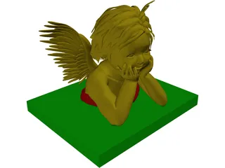 Angel 3D Model preview