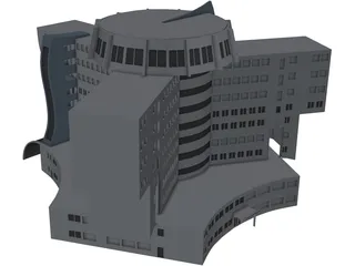 skyscraper 3D Model preview