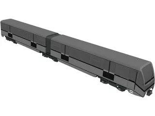 Train 3D Model preview