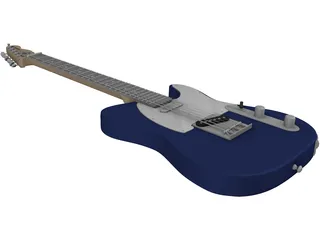 Fender Telecaster 3D Model preview