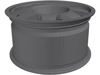 Wheel 15x9 3D Model preview