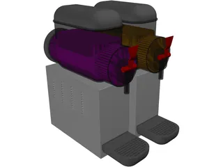 Sorbet Maker 3D Model preview