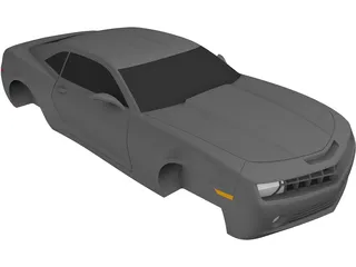 Chevrolet Camaro Body (2010) 3D Model preview