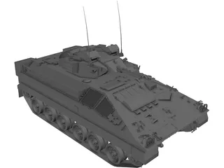 MCV-80 Warrior 3D Model preview