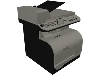 Printer HP 3D Model preview