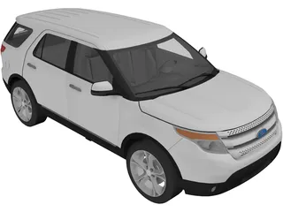 Ford Explorer (2011) 3D Model preview